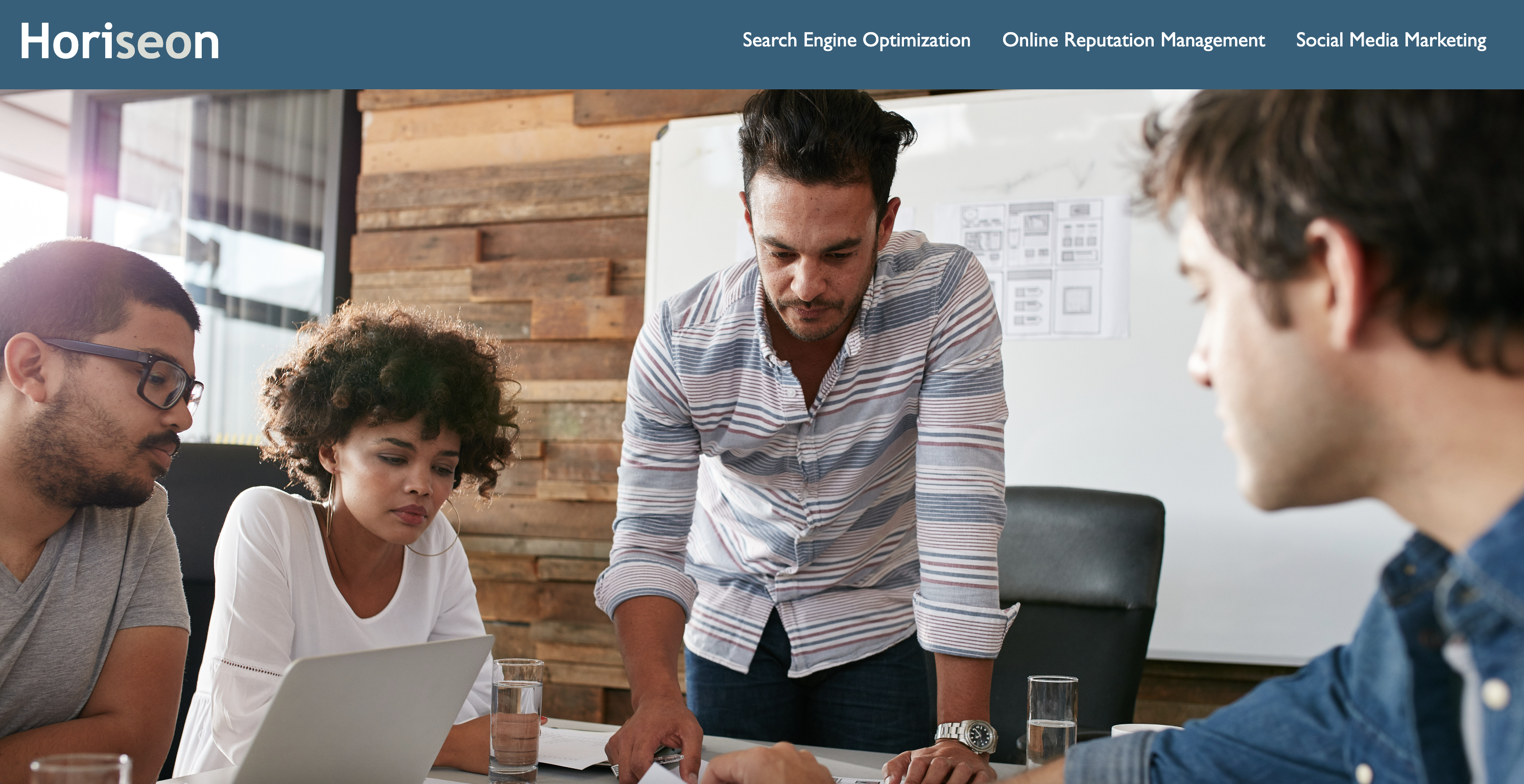 Marketing Website screenshot